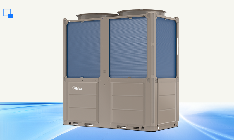 美的定頻烈焰160kW采暖機組新品上市